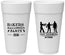 Personalized Halloween 24 oz Foam Cups - Zombies | 250023