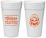 Personalized Halloween 24 oz Foam Cups - Monster Zombie | 250024