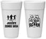 Personalized Halloween 24 oz Foam Cups - Eat Drink Be Scary | 250029