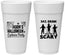 Personalized Halloween 24 oz Foam Cups - Eat Drink Be Scary | 250038