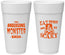 Personalized Halloween 24 oz Foam Cups - Werewolf Monster | 250064