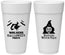 Personalized Halloween 24 oz Foam Cups - Resting Witch Face | 250099