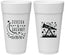 Personalized Wedding 24 oz Foam Cups - Telescope | 255