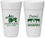 Personalized Wedding 24 oz Foam Cups - Tractor Cows | 257