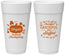 Personalized Thanksgiving 24 oz Foam Cups - Grateful And Stuffed | 260000