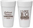 Personalized Thanksgiving 24 oz Foam Cups - Big Thighs | 260011
