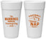 Personalized Thanksgiving 24 oz Foam Cups - Football Turkey | 260012