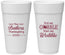 Personalized Thanksgiving 24 oz Foam Cups - Gobble Til You Wobble | 260013