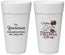 Personalized Thanksgiving 24 oz Foam Cups - Football Turkey | 260014