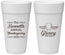 Personalized Thanksgiving 24 oz Foam Cups - Turkey Gravy | 260015