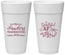 Personalized Thanksgiving 24 oz Foam Cups - Grateful Af | 260017