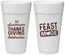 Personalized Thanksgiving 24 oz Foam Cups - Feast Mode | 260019
