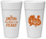 Personalized Thanksgiving 24 oz Foam Cups - Lets Get Stuffed | 260020