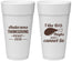 Personalized Thanksgiving 24 oz Foam Cups - Big Thighs | 260023