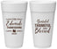 Personalized Thanksgiving 24 oz Foam Cups - Grateful Blessed | 260030