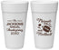 Personalized Thanksgiving 24 oz Foam Cups - Football | 260031