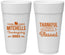 Personalized Thanksgiving 24 oz Foam Cups - Thankful Blessed | 260032
