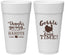 Personalized Thanksgiving 24 oz Foam Cups - Turkey Gobble | 260043