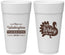 Personalized Thanksgiving 24 oz Foam Cups - Talk Turkey To Me | 260046