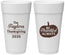 Personalized Thanksgiving 24 oz Foam Cups - Pumpkin Thankful | 260047