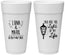 Personalized Wedding 24 oz Foam Cups - You Are The Light Of My Life | 261