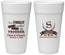 Personalized Wedding 24 oz Foam Cups - Finally Pull The Trigger | 264