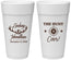 Personalized Wedding 24 oz Foam Cups - The Hunt Is Over | 266