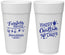 Personalized Hanukkah 24 oz Foam Cups - Challah Days | 270004