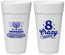 Personalized Hanukkah 24 oz Foam Cups - Eight Crazy Nights | 270010