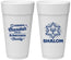 Personalized Hanukkah 24 oz Foam Cups - Shalom | 270015