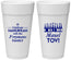 Personalized Hanukkah 24 oz Foam Cups - Mazel Tov | 270025