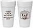 Personalized Wedding 24 oz Foam Cups - The Hunt Is Over | 272