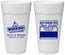 Personalized Wedding 24 oz Foam Cups - Hello My Name Is | 280