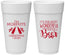 Personalized Christmas 24 oz Foam Cups - Wonderful Time For A Beer | 280012