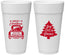 Personalized Christmas 24 oz Foam Cups - Christmas Tree | 280026