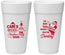 Personalized Christmas 24 oz Foam Cups - Santa Claus | 280028