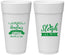 Personalized Christmas 24 oz Foam Cups - Sleigh All Day | 280031