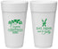 Personalized Christmas 24 oz Foam Cups - Eat Drink And Be Jolly | 280033