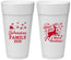 Personalized Christmas 24 oz Foam Cups - Reindeer | 280044