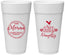 Personalized Christmas 24 oz Foam Cups - Touch Of Naughty | 280048