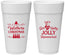 Personalized Christmas 24 oz Foam Cups - Let Is Snow | 280050