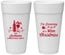 Personalized Christmas 24 oz Foam Cups - Bah Hum Bug | 280056