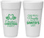 Personalized Christmas 24 oz Foam Cups - Naughty List | 280059