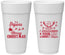 Personalized Christmas 24 oz Foam Cups - Reindeer | 280062