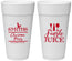 Personalized Christmas 24 oz Foam Cups - Jingle Juice | 280066