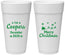 Personalized Christmas 24 oz Foam Cups - Santa Claus | 280079