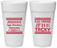Personalized Christmas 24 oz Foam Cups - Eat Drink Tacky | 280082
