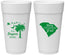 Personalized Christmas 24 oz Foam Cups - South Carolina | 280083