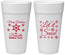Personalized Christmas 24 oz Foam Cups - Let Is Snow | 280088