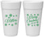 Personalized Christmas 24 oz Foam Cups - Snowflakes | 280089